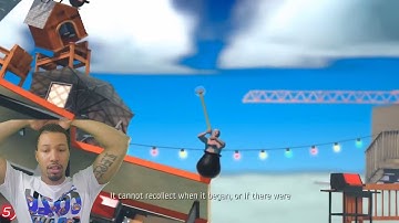 Just Get Over It! Gamers Reactions To Falling Down at "Orange Hell" | Reaction