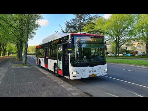 HTM lijn 22: Rijswijk De Schilp - Den Haag Duindorp | omleiding | Koningsnach | HTM 1004 | 2022