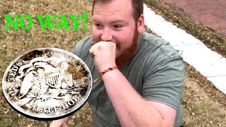 Treasure Hunter Digs ONCE IN A LIFETIME Find! Metal Detecting Old Coins!