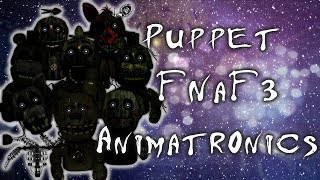 [ Speed Edit | FNAF ] Making Puppet Animatronics FNaF 3