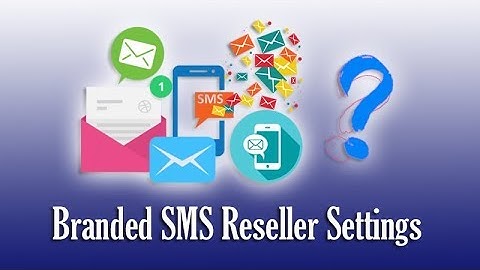 Hajana One Branded SMS Reseller Settings