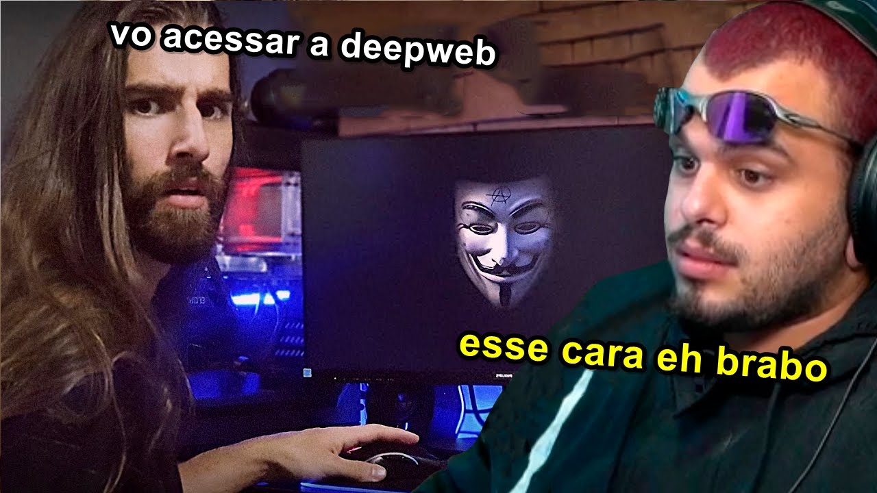 ENTROU NA DEEPWEB E FICOU TRAUMATIZADO COM OQ VIU - Maicon React