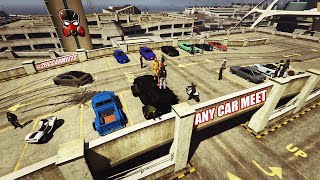 GTA 5 Public Lobby/Car Meet PS5 Live #gtacarmeet
