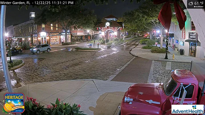 🔴LIVE: Winter Garden, Florida Webcam