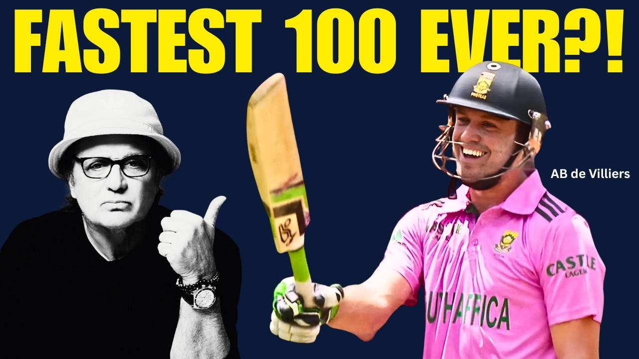 AB de Villiers’ Fastest 100 Left Me Speechless!