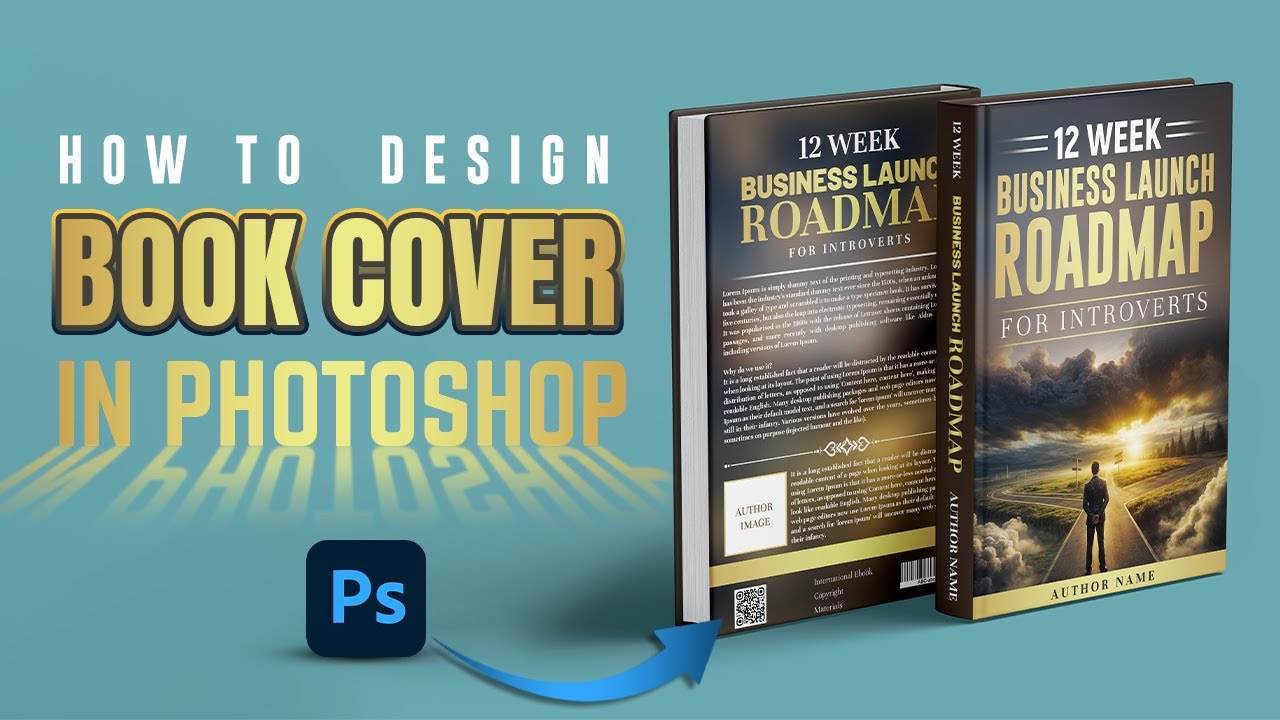 Design a Stunning Book Cover in Photoshop | Step-by-Step Tutorial - YouTube