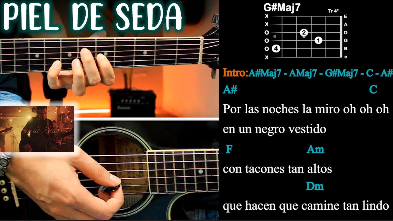 Piel De Seda - Esteban Gabriel GUITARRA (DEMO) | ACORDES - YouTube