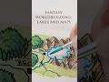 Fantasy Maps and Worldbuilding: Lakes and Monsters