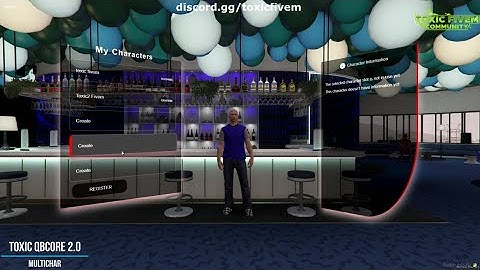 FiveM QB-Multicharacter (TF Edit) – Modern Character Selection UI