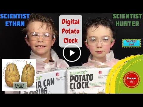 How to make a potato clock - w/scientist Hunter