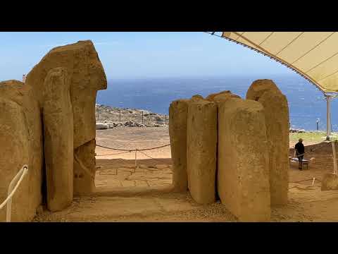 Mnajdra or L-Imnajdra is a Megalithic temple complex.  UNESCO SITE! - Qrendi, Malta - ECTV