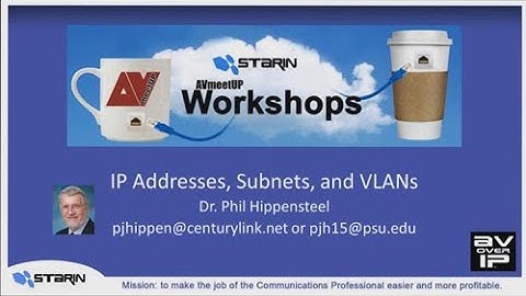 Subnets and VLANs