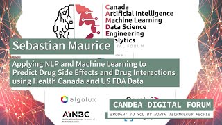 Sebastian @ OTICS Advanced Analytics, NLP and ML to Predict Drug Side effects & Drug Interactions