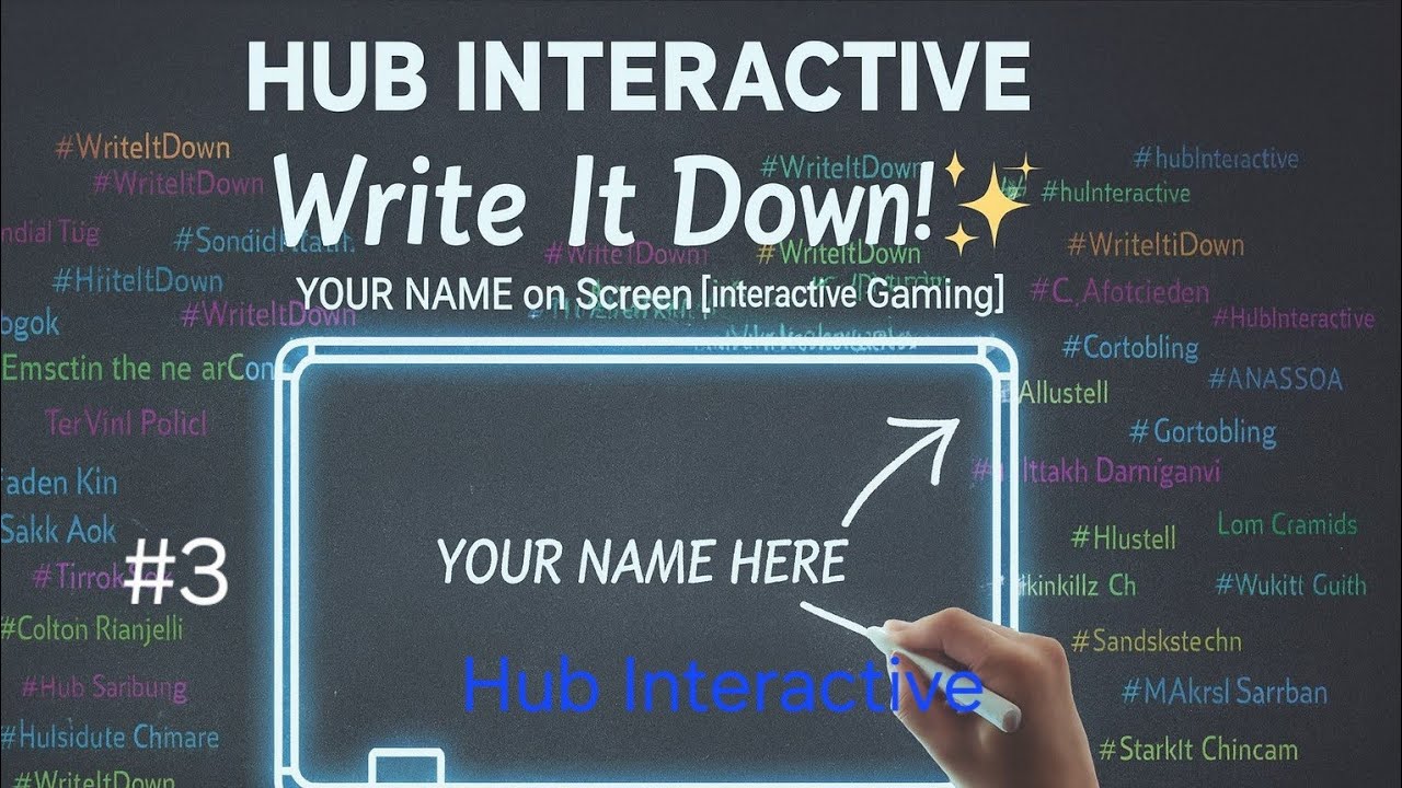 Live Shoutouts: Writing YOUR Names Down! ✍️ Episode 3