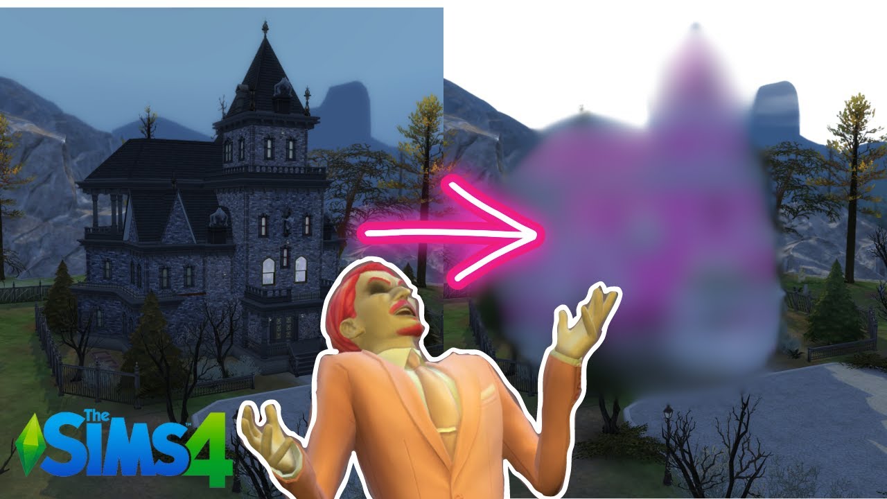 Pinkifying Vlad’s Mansion | The Sims 4 | Stop Motion-ish 