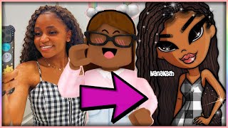 TURNING IT'S AKEILA INTO A BRATZ DOLL | BRATZ SPEED ART #shorts​​