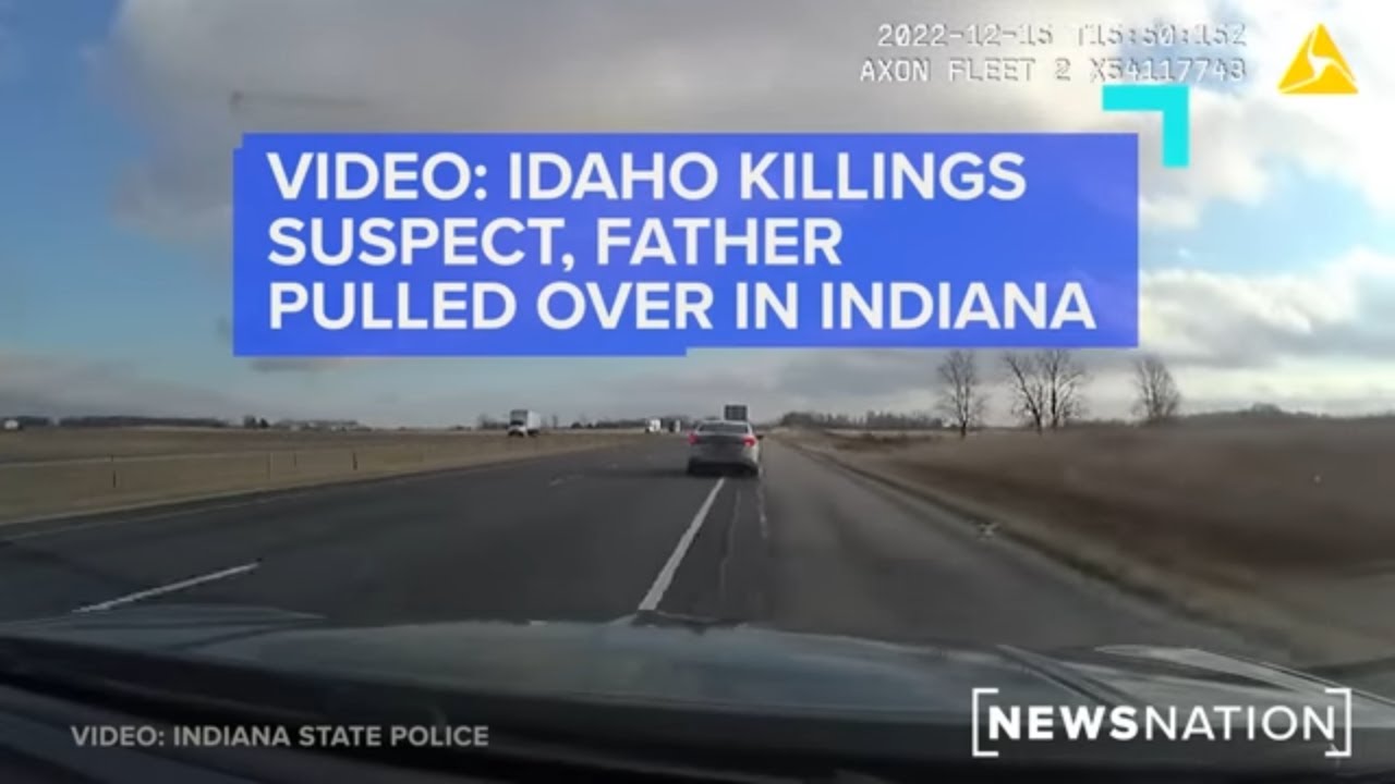 Bodycam Shows Police Stop Idaho Killings Suspect In Indiana Newsnation Youtube