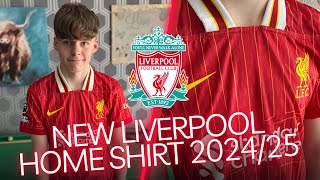 NEW LIVERPOOL FC HOME SHIRT 2024/25.