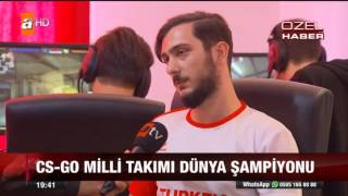 Csgo Dünya Şampiyonu Türkiye Takımı Atv Röportajı