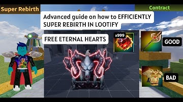 A FULL ADVANCED GUIDE TO SUPER REBIRTH IN LOOTIFY!