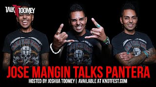Jose Mangin talking Pantera with Joshua Toomey