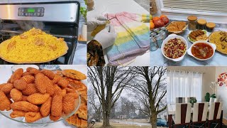 The Art Of Cozy Living in the USA  |Slow Morning Routine |Cooking & Sewing |Clam Winter Cabin screenshot 2