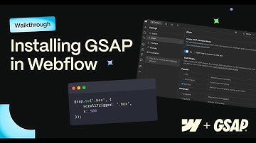 Installing GSAP in Webflow