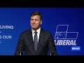 Liberals pledge to reverse net-zero, tax reforms in federal council address | ABC NEWS