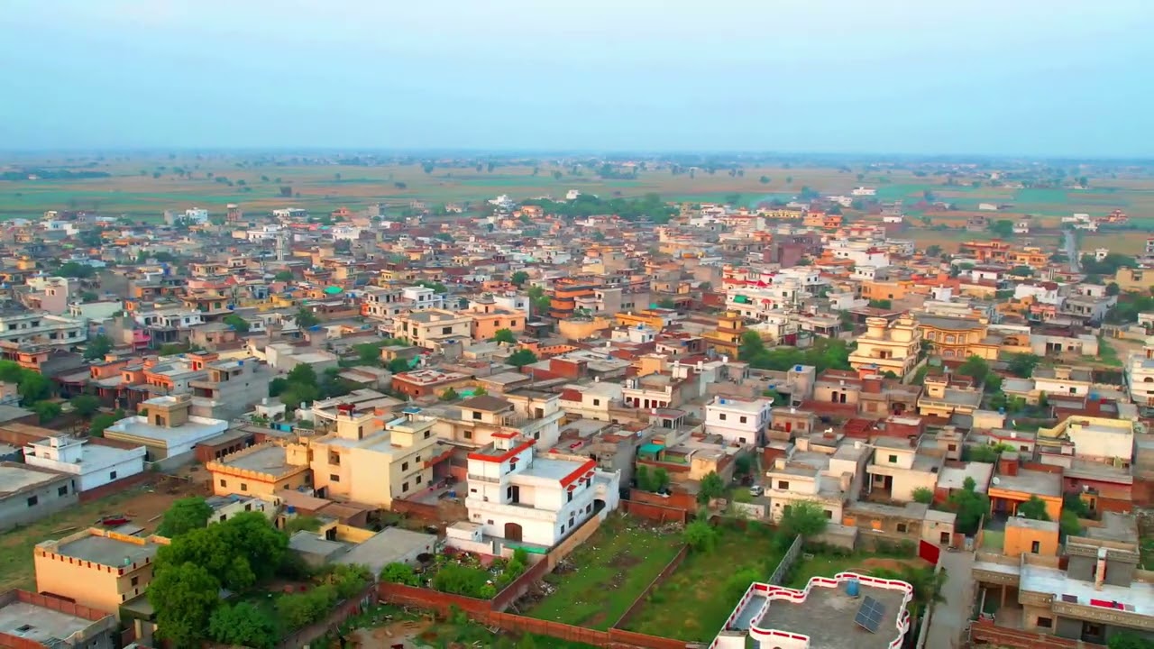 Kamanwala Village | First Part | Drone View | Haroon Capturing