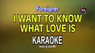 Thumbnail of I WANT TO KNOW WHAT LOVE IS [ KARAOKE - new mix ]@nuansamusikkaraoke