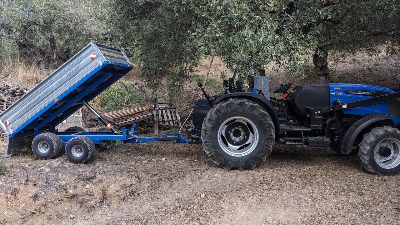 Solis 90 - Φίλτρα τουρμπίνας - Πρώτη μέρα στις ελιές