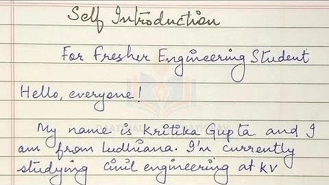 ENGINEERING Student Self introduction  || How to introduce yourself in interview |  Interview 2023