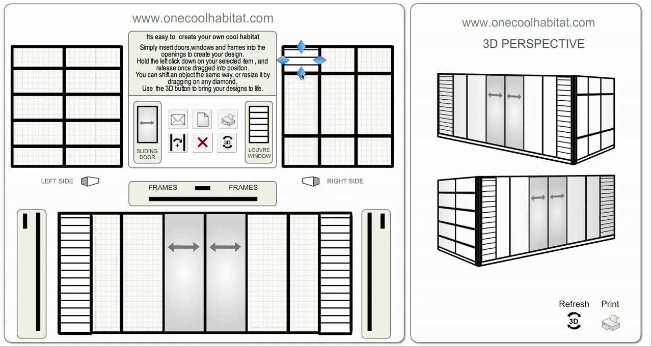 Prefab shipping container home  design tool  YouTube