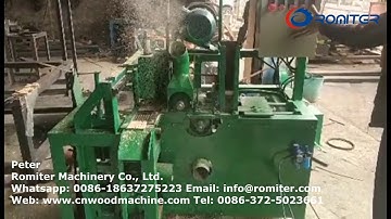 Automatic Wooden Clothespin Forming Making Machine for Brasil Customer