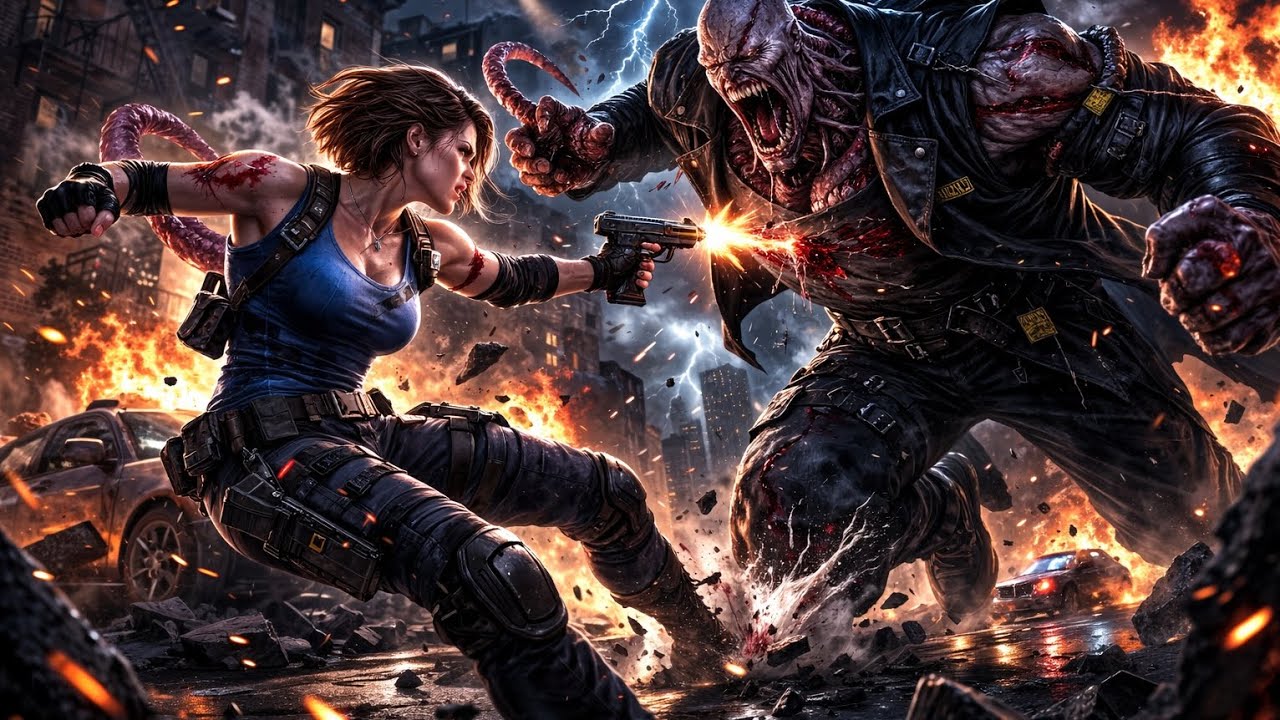Resident evil 3 part 2 🧟‍♀️ #residentevil3 #re9requiem #residentevil #iqooneo10 @iQOOIndia 