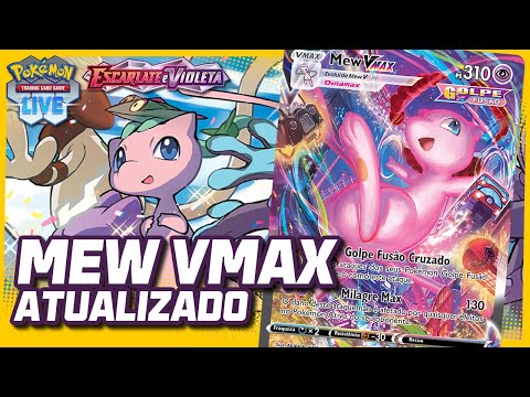 É REAL! CARTA do MEW VMAX e MEW SHINY DOURADO!