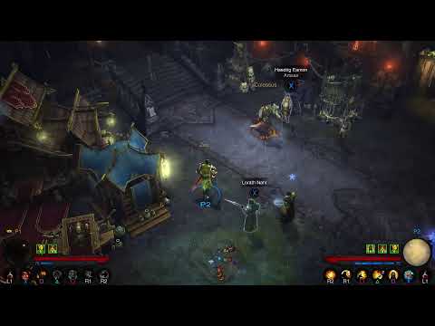 Diablo III SPLIT SCREEN rift challenges - YouTube