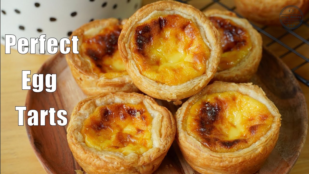 How to make Portuguese Egg Tarts Crispy and Fluffy Egg Tart Dough