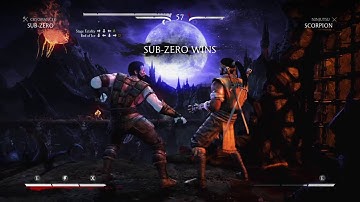 Mortal Kombat X:Kuai Liang (Sub-Zero) VS Hanzo Hasashi(Scorpion)