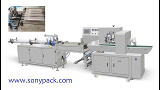 Four Rows Full Automatic Plastic Cup Bowl Packing Machine