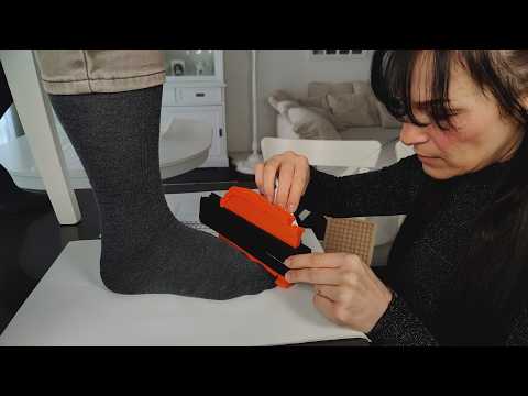 ASMR Foot Analysis Measuring Lab