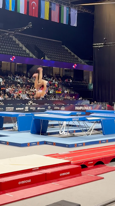 Download lagu SO CLOSE!😭 #gymnast #gymnastics #tumbler #flips #flip #salto #tumbling #powertumbling