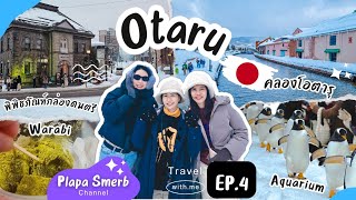 EP.4 Otaru 🇯🇵 | Otaru Aquarium 🐬🐧 | Rei Cafe | คลองโอตารุ ❄️ | Popura Farm 🍈| พิพิธภัณฑ์กล่องดนตรี🎵