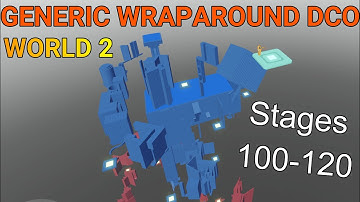 Generic Wraparound Difficulty Chart Obby: World 2 (Stages 100-120)