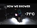 How Do We Shower at -71°C (-95°F) | Yakut village, Siberia