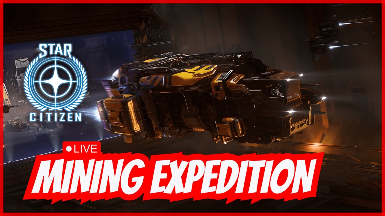 LIVE - Mobile Mining Basis! Polaris & Golems | Star Citizen Patch 4.6