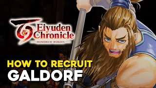 Eiyuden Chronicle Hundred Heroes How To Recruit Galdorf (Palenight Mail Location)