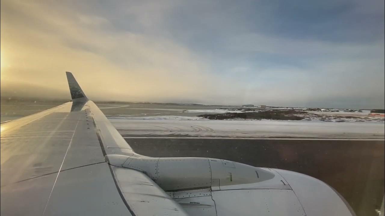 Alaska Airlines Final approach into Kotzebue Alaska. alaskaairlines 