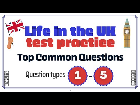 Life in the UK Test Practice 2022 | British Nationality Test| Most common questions life in the UK