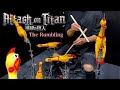 びっくりチキンドラムで【The Rumbling / SiM】叩いてみた【進撃の巨人】
